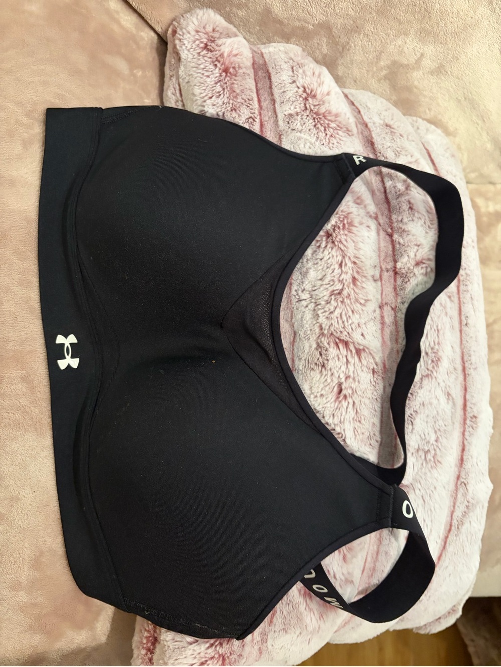 Under Armour Black High-Impact Padded Sports Bra
